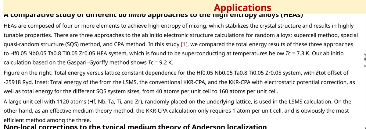 The same section from LibreOffice: the line spacing is wider, so the heading is hidden under the coloured title bar and the last lines run into the next heading.